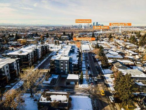 405-2715 12 Avenue Se, Calgary, AB - Outdoor With View