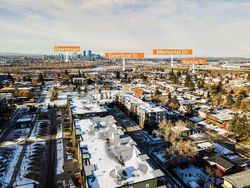 405-2715 12 Avenue Se, Calgary, AB - Outdoor With View