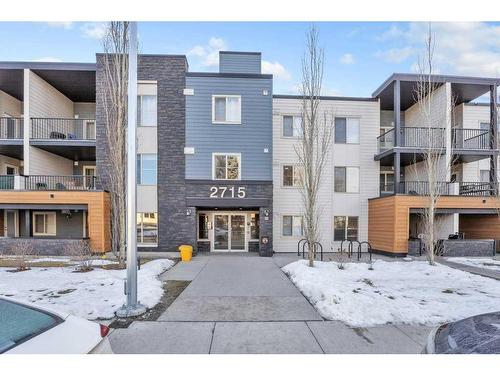 405-2715 12 Avenue Se, Calgary, AB - Outdoor With Balcony With Facade