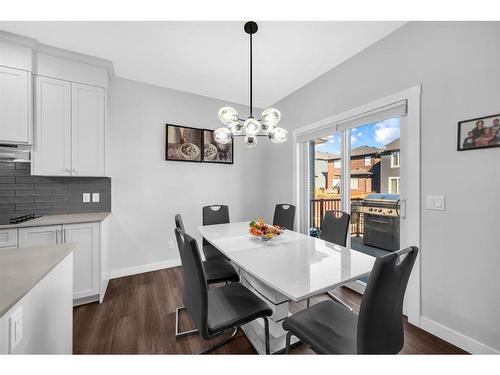 469 Creekrun Crescent Sw, Airdrie, AB - Indoor Photo Showing Dining Room