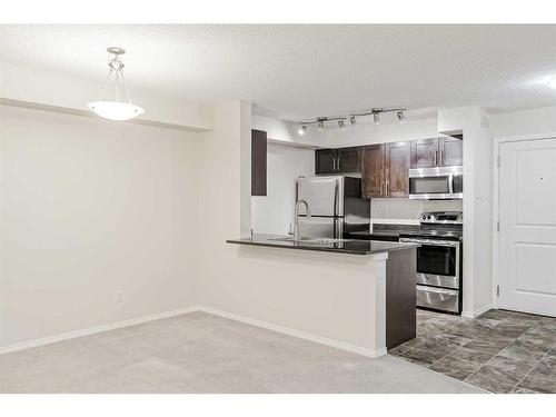 422-195 Kincora Glen Road Nw, Calgary, AB - Indoor Photo Showing Kitchen With Stainless Steel Kitchen