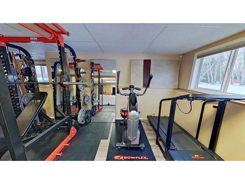 292185 Township Road 264, Rural Rocky View County, AB - Indoor Photo Showing Gym Room