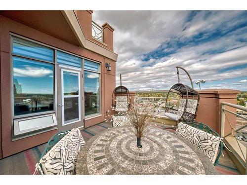 904-1726 14 Avenue Nw, Calgary, AB - Outdoor With Deck Patio Veranda