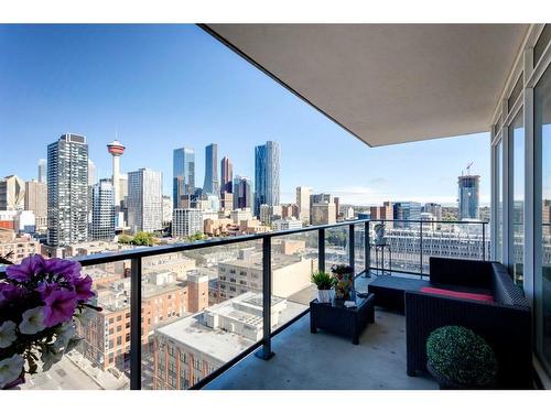 1509-1122 3 Street Se, Calgary, AB - Outdoor With Balcony With View With Exterior