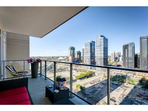 1509-1122 3 Street Se, Calgary, AB - Outdoor With Balcony With View With Exterior