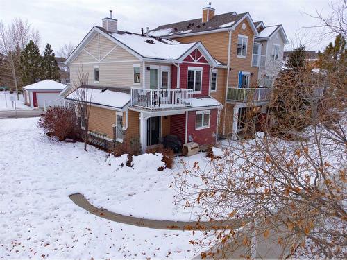 6 Chaparral Ridge Park Se, Calgary, AB - Outdoor With Deck Patio Veranda