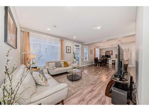 4377 Seton Drive Se, Calgary, AB - Indoor Photo Showing Living Room