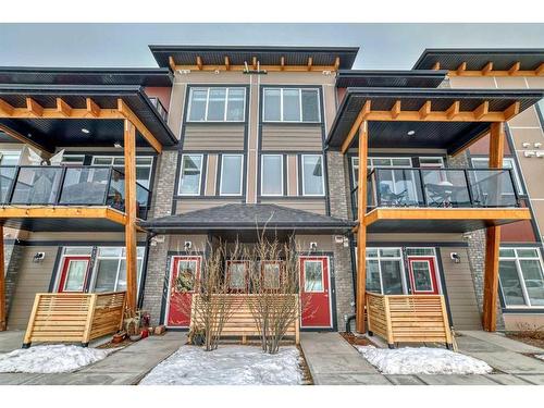 4377 Seton Drive Se, Calgary, AB - Outdoor With Facade