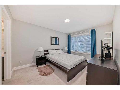 4377 Seton Drive Se, Calgary, AB - Indoor Photo Showing Bedroom