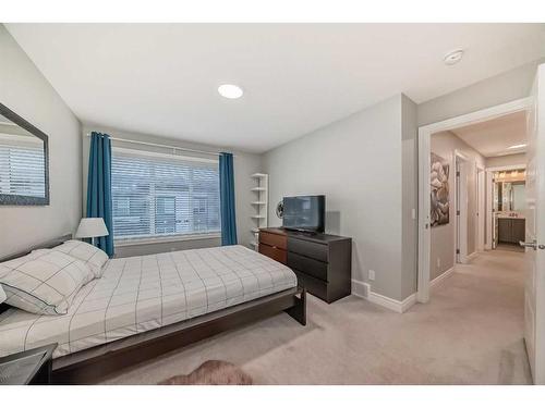 4377 Seton Drive Se, Calgary, AB - Indoor Photo Showing Bedroom