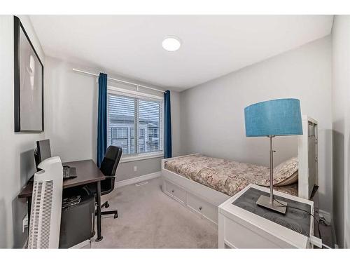 4377 Seton Drive Se, Calgary, AB - Indoor Photo Showing Bedroom