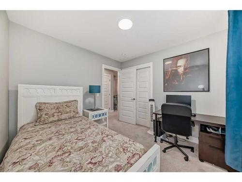 4377 Seton Drive Se, Calgary, AB - Indoor Photo Showing Bedroom