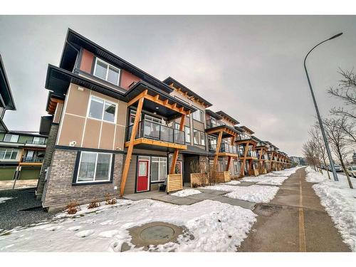 4377 Seton Drive Se, Calgary, AB - Outdoor With Facade