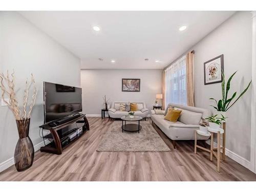 4377 Seton Drive Se, Calgary, AB - Indoor Photo Showing Living Room