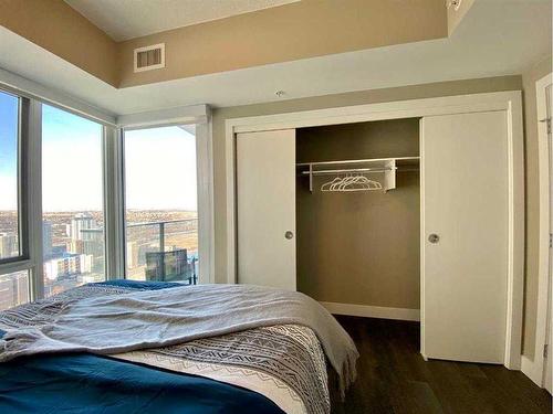 3504-1188 3 Street Se, Calgary, AB - Indoor Photo Showing Bedroom