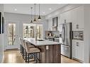 412 Greenbriar Common Nw, Calgary, AB  - Indoor Photo Showing Kitchen With Stainless Steel Kitchen With Upgraded Kitchen 