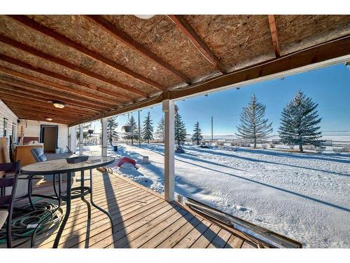 250037 Range Road 250, Rural Wheatland County, AB - Outdoor With Deck Patio Veranda