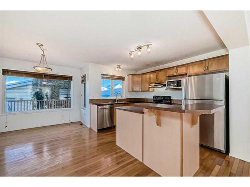 294 Everglen Rise Sw, Calgary, AB - Indoor Photo Showing Kitchen With Stainless Steel Kitchen