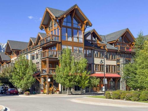 101-505 Spring Creek Drive, Canmore, AB - Outdoor With Facade