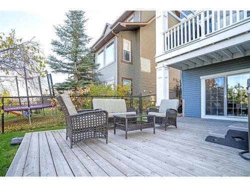 638 Coopers Drive Sw, Airdrie, AB - Outdoor With Deck Patio Veranda With Exterior