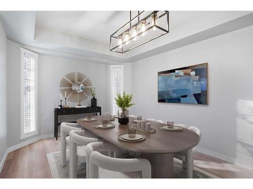 103 Scandia Bay Nw, Calgary, AB - Indoor Photo Showing Dining Room