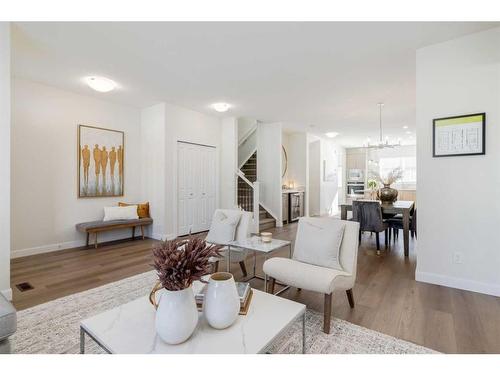 307 Belvedere Drive Se, Calgary, AB - Indoor Photo Showing Living Room