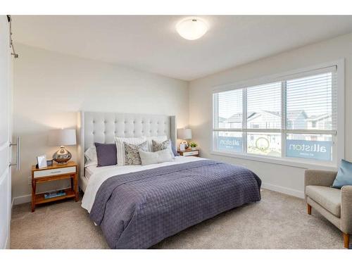 307 Belvedere Drive Se, Calgary, AB - Indoor Photo Showing Bedroom