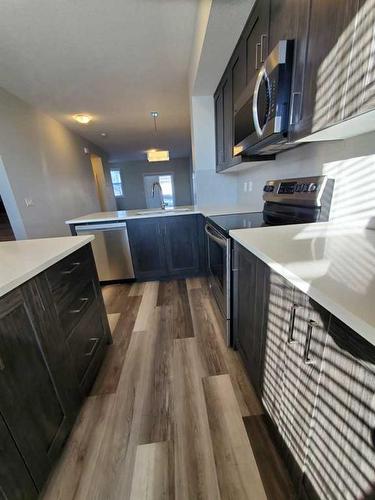 260 Copperleaf Way Se, Calgary, AB - Indoor Photo Showing Kitchen With Upgraded Kitchen