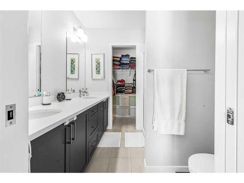 307 Copperstone Manor Se, Calgary, AB - Indoor Photo Showing Bathroom