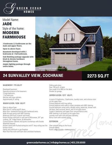 24 Sunvalley View, Cochrane, AB - Other