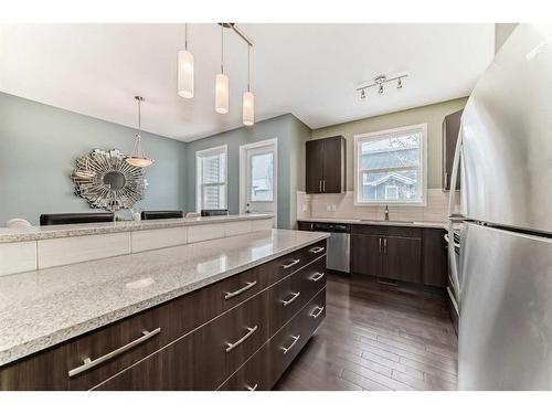 703-10 Auburn Bay Avenue Se, Calgary, AB - Indoor Photo Showing Kitchen