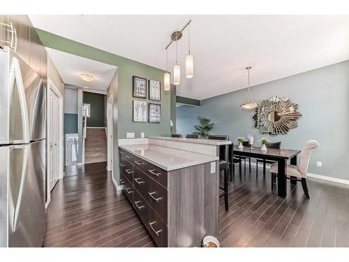 703-10 Auburn Bay Avenue Se, Calgary, AB - Indoor Photo Showing Dining Room