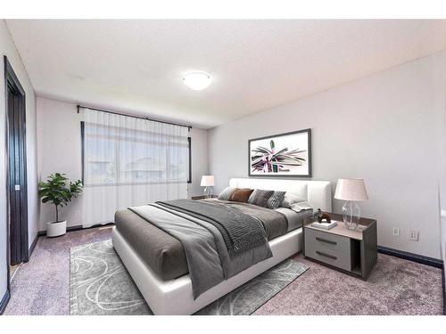 373 Kincora Drive Nw, Calgary, AB - Indoor Photo Showing Bedroom