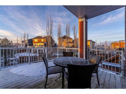 204 Auburn Springs Close Se, Calgary, AB - Outdoor With Deck Patio Veranda With Exterior