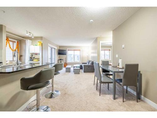 218-15 Saddlestone Way Ne, Calgary, AB - Indoor Photo Showing Dining Room