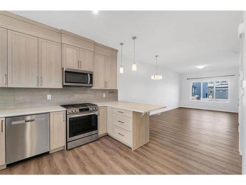 296 Cornerbrook Drive, Calgary, AB - Indoor Photo Showing Kitchen With Upgraded Kitchen