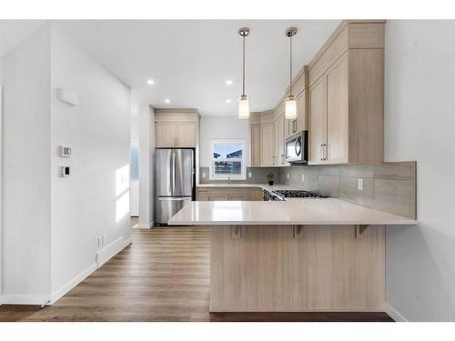 296 Cornerbrook Drive, Calgary, AB - Indoor Photo Showing Kitchen With Upgraded Kitchen