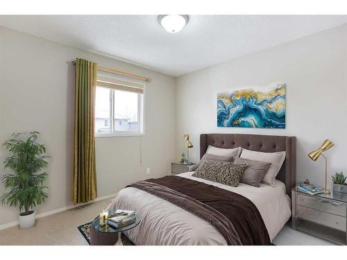 209 Douglas Glen Boulevard Se, Calgary, AB - Indoor Photo Showing Bedroom