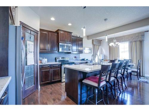 405 Taralake Landing Ne, Calgary, AB - Indoor Photo Showing Kitchen With Upgraded Kitchen