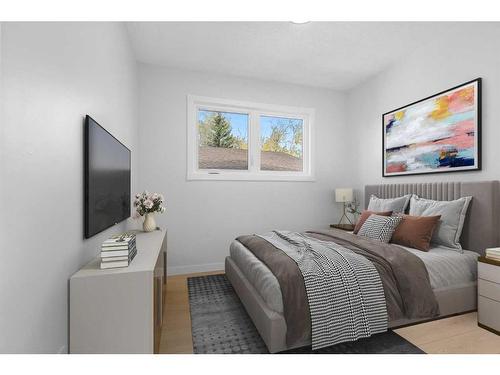 524 Midridge Drive Se, Calgary, AB - Indoor Photo Showing Bedroom