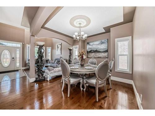 550 Marina Drive, Chestermere, AB - Indoor Photo Showing Dining Room