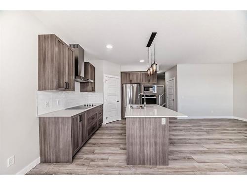 58 Cobbleridge Place Sw, Airdrie, AB - Indoor Photo Showing Kitchen