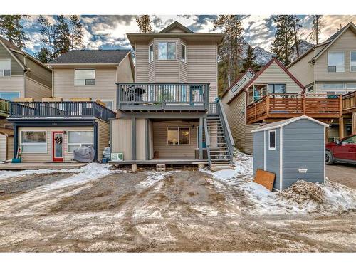 960 Wilson Way, Canmore, AB - Outdoor With Deck Patio Veranda With Facade