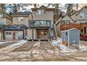 960 Wilson Way, Canmore, AB  - Outdoor With Deck Patio Veranda With Facade 