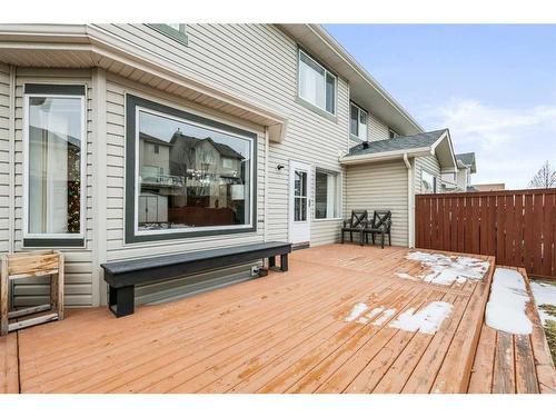 214 Evansmeade Point Nw, Calgary, AB - Outdoor With Deck Patio Veranda With Exterior