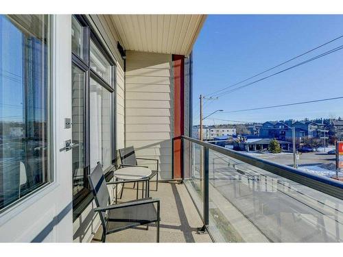 305-1702 17 Avenue Sw, Calgary, AB - Outdoor With Balcony With Exterior