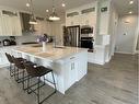 729 Mandalay Avenue Nw, Carstairs, AB  - Indoor Photo Showing Kitchen With Double Sink With Upgraded Kitchen 