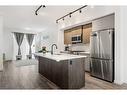 16 Walgrove Common Se, Calgary, AB  - Indoor Photo Showing Kitchen With Stainless Steel Kitchen With Upgraded Kitchen 