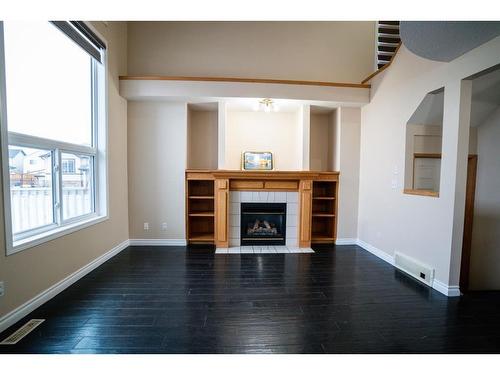 3 Saddlemont Close Ne, Calgary, AB - Indoor With Fireplace