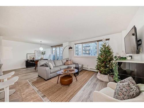 302-429 14 Street Nw, Calgary, AB - Indoor Photo Showing Living Room